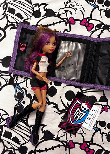 Beden mor Renk Monster High Clawdeen Cüzdan