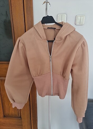 38 Beden ten rengi Renk Crop sweatshirt
