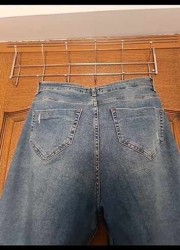 48 Beden mavi Renk Denim pantolon