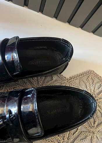 Klasik Siyah Yılan Desenli Tokalı Erkek Loafer - Görsel 4