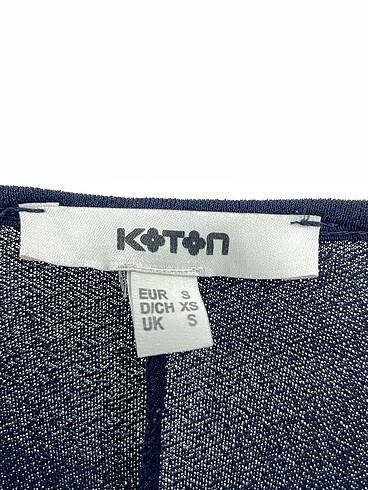 s Beden lacivert Renk Koton T-shirt %70 İndirimli.