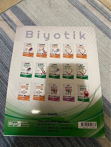 Beden Renk BİYOTİK SİSTEMLER KONU ANLATIMLI SB