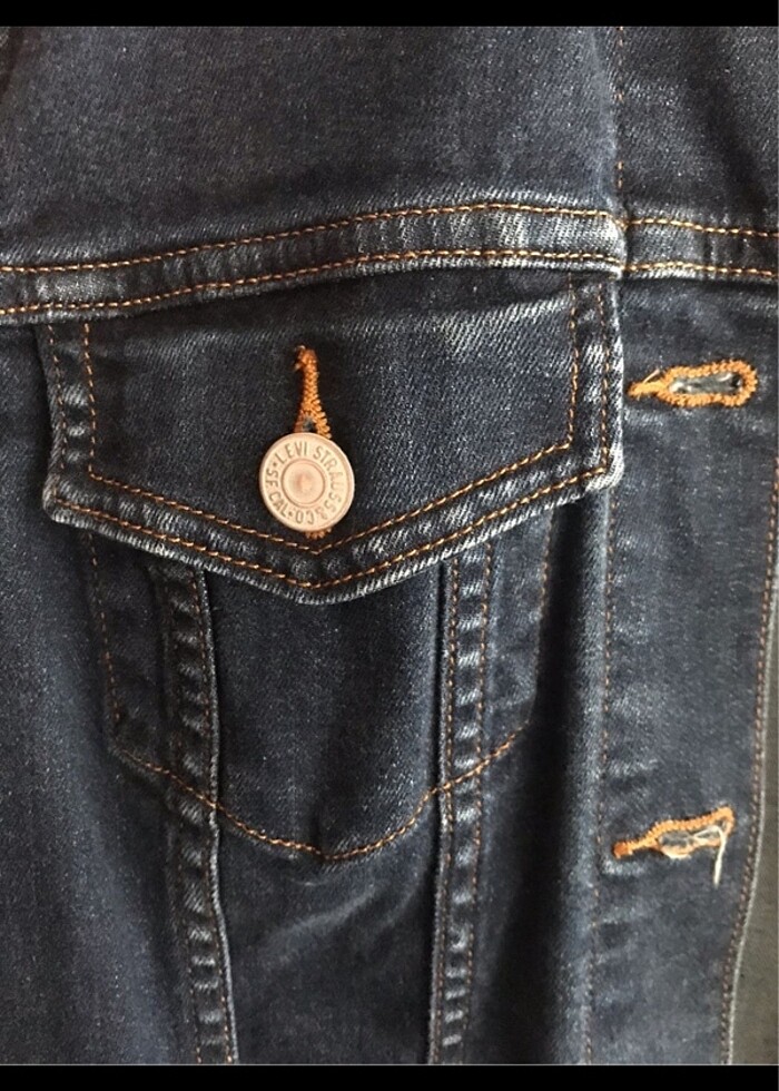 Kadın Kot ceket - Görsel 4