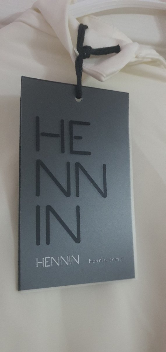 Drapeli Beyaz Uzun Kollu V Yaka Kadın Gelinlik - Görsel 4