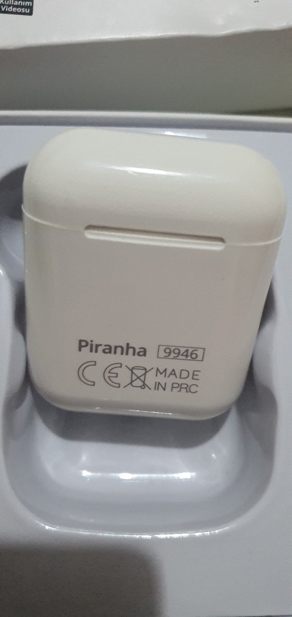 Piranha Kablosuz Beyaz Kulaklık - Görsel 4