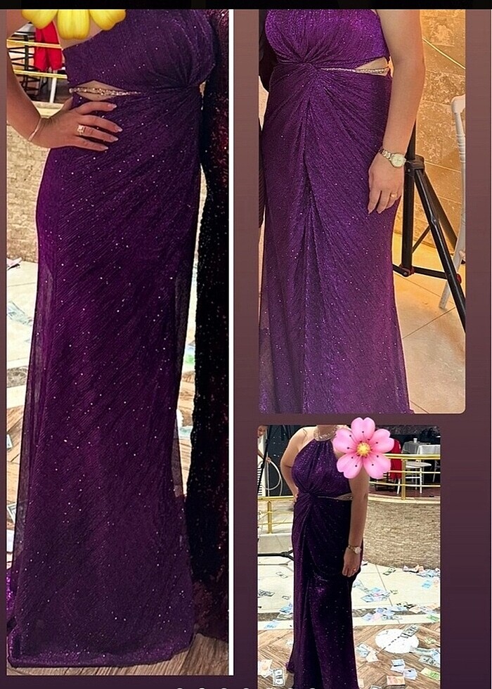 Harika duruşu ile gece kıyafeti - Görsel 2