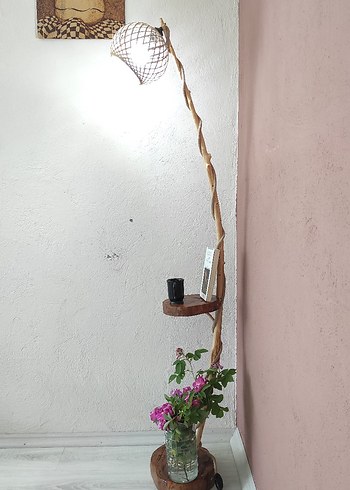 Ahşap lambader 4