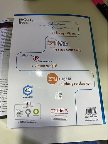  Beden Tut matematik üçdörtbeş yayınları