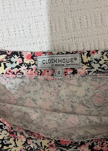 Çiçek Desenli kadın dar kesim etek - Görsel 2