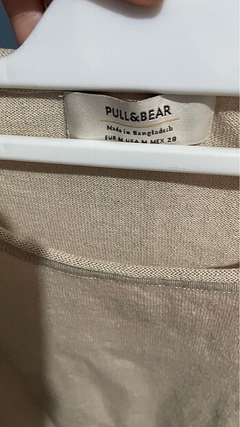 m Beden Pull&Bear üst