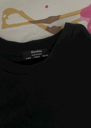 Bershka vatkalı siyah kazak - Görsel 3