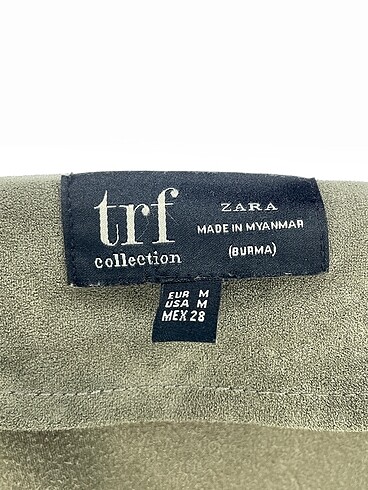 m Beden haki Renk Zara Ceket %70 İndirimli.