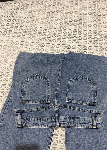 Kadın mavi Fit Jean - Görsel 3