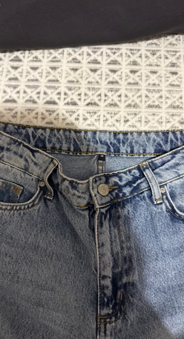 Kadın mavi Fit Jean - Görsel 2