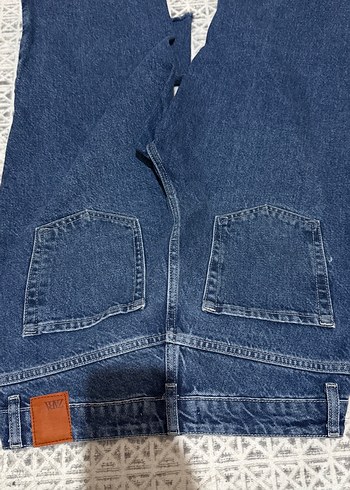 Kadın Lacivert Straight Jean - Görsel 5