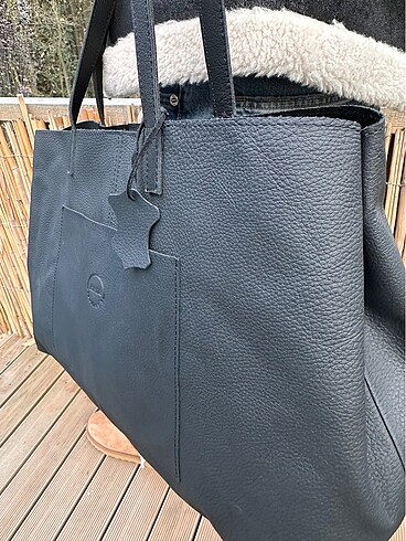 Hakiki deri çanta - Görsel 3