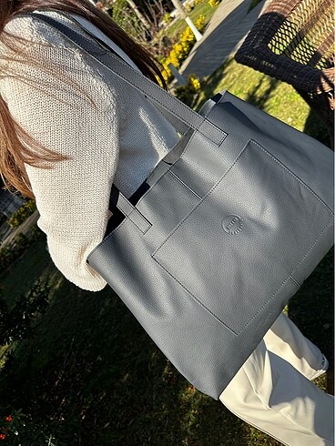 Hakiki deri çanta - Görsel 6