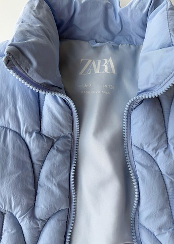 Mavi Fermuarlı Çocuk Yelek - Görsel 2