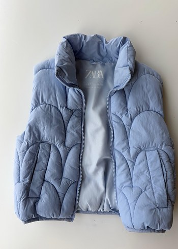 Mavi Fermuarlı Çocuk Yelek - Görsel 4