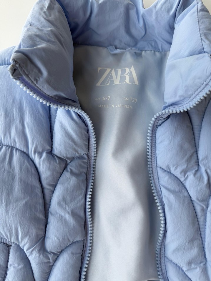 Mavi Fermuarlı Çocuk Yelek - Görsel 2