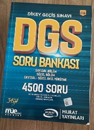 DGS Soru Bankası 4500 soru