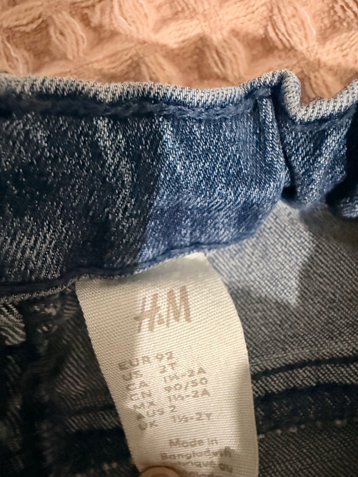 Erkek Çocuk Mavi Elastik Bel Denim Pantolon - Görsel 2