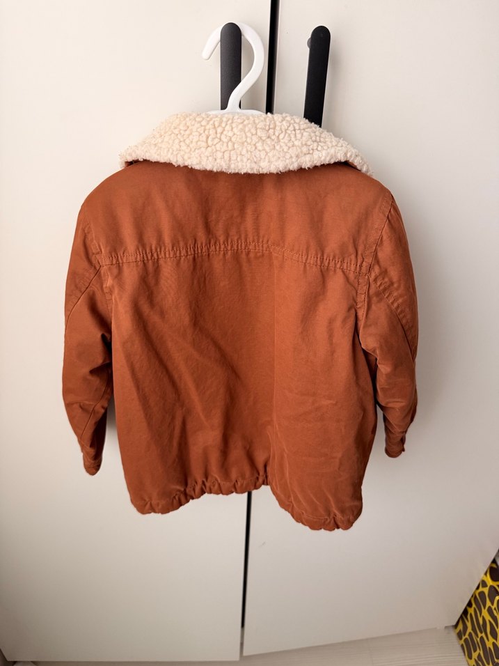 Erkek Çocuk Kahverengi Düğmeli Ceket - Görsel 4