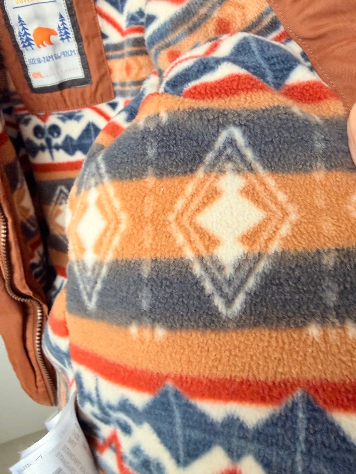 Erkek Çocuk Kahverengi Düğmeli Ceket - Görsel 3