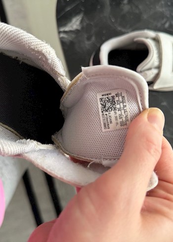 Adidas Beyaz Erkek Çocuk Spor Ayakkabı Cırt Cırtlı - Görsel 12