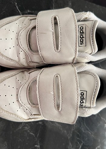 Adidas Beyaz Erkek Çocuk Spor Ayakkabı Cırt Cırtlı - Görsel 11