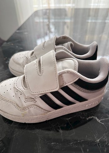 Adidas Beyaz Erkek Çocuk Spor Ayakkabı Cırt Cırtlı - Görsel 9