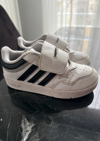 Adidas Beyaz Erkek Çocuk Spor Ayakkabı Cırt Cırtlı - Görsel 2