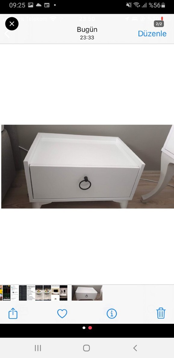 Acik satılık şifinyer ve komodin - Görsel 2