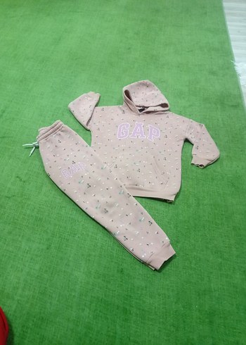 GAP Kapüşonlu Kız Eşofman Takımı, Gri