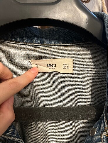 xs Beden Mango kot ceket