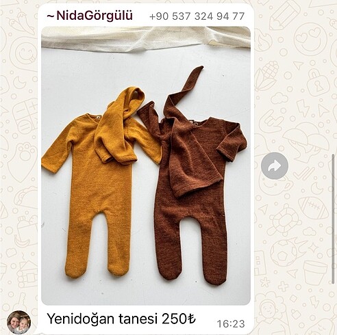 Yenidoğan aksesuarları