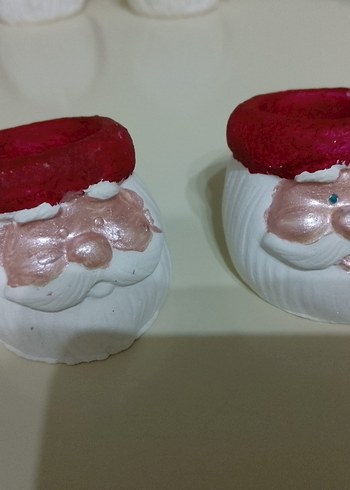 Kırmızı Noel Baba Figürlü Süs - Görsel 6