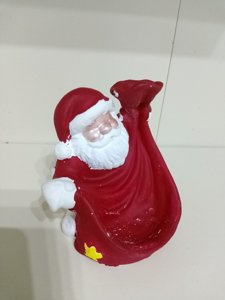 Kırmızı Noel Baba Figürlü Süs - Görsel 2