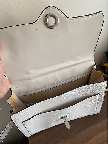 Mango beyaz çanta - Görsel 3