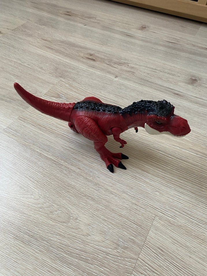 Kırmızı Dinozor Aksiyon Figürü - Görsel 3