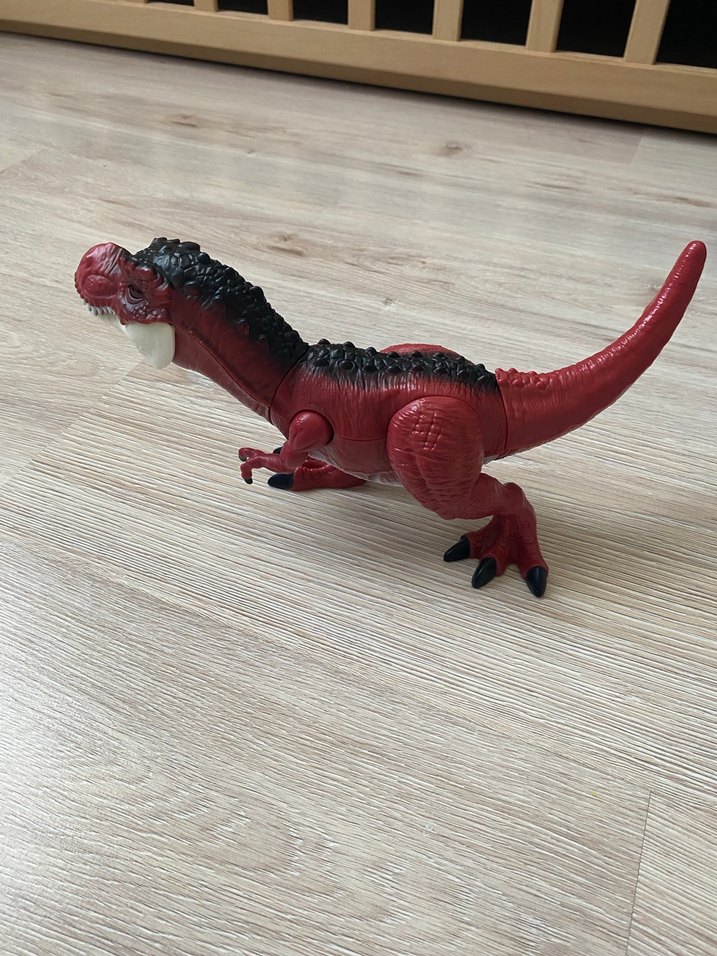 Kırmızı Dinozor Aksiyon Figürü - Görsel 2