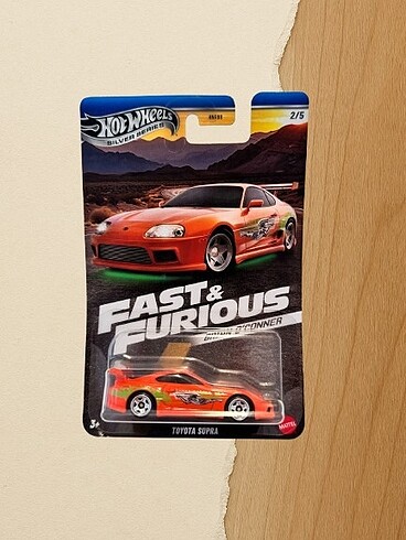  Hot Wheels Fast&Furious 2xSupra+Skyline
