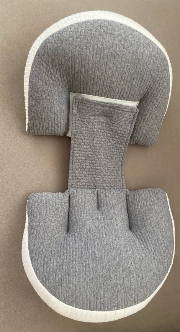 Gri Emzirme ve Hamilelik Yastığı - Görsel 2