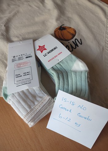 6 Çift LC Waikiki Çorap Seti 6-12 Ay - Görsel 2