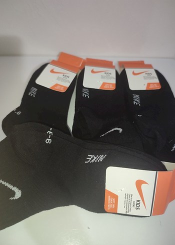 Nike Siyah çocuk çorabı - Görsel 3