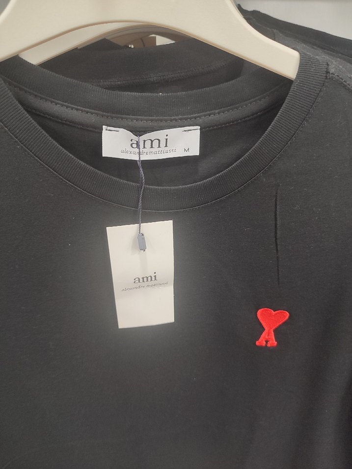 ami Siyah Erkek Tişört Kısa Kollu - Görsel 2