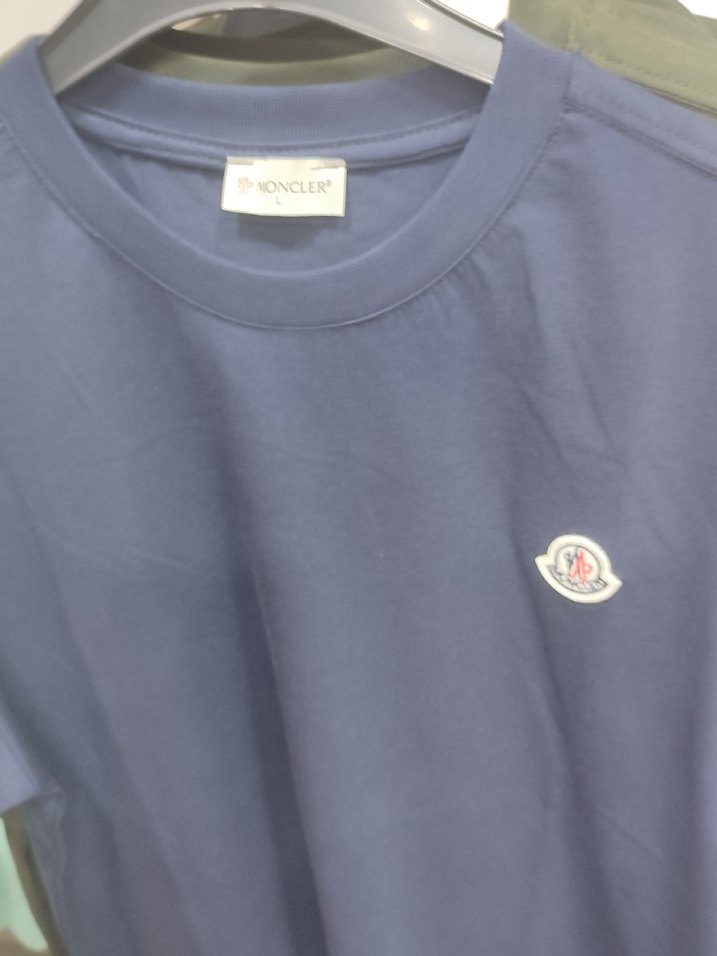 Erkek Mavi Kısa Kollu Tişört - Görsel 2