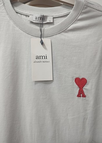 Gri Beyaz Erkek Tişört - Görsel 2