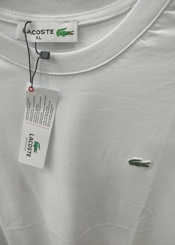 Beyaz Erkek Tişört Pamuklu Rahat Kesim - Görsel 2
