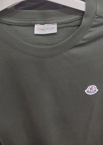 Erkek Haki Bisiklet Yaka Tişört - Görsel 2